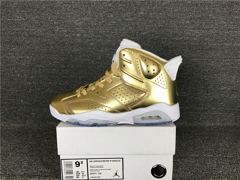 Air Jordan 6 Pinnacle Metallic Gold 854271 730